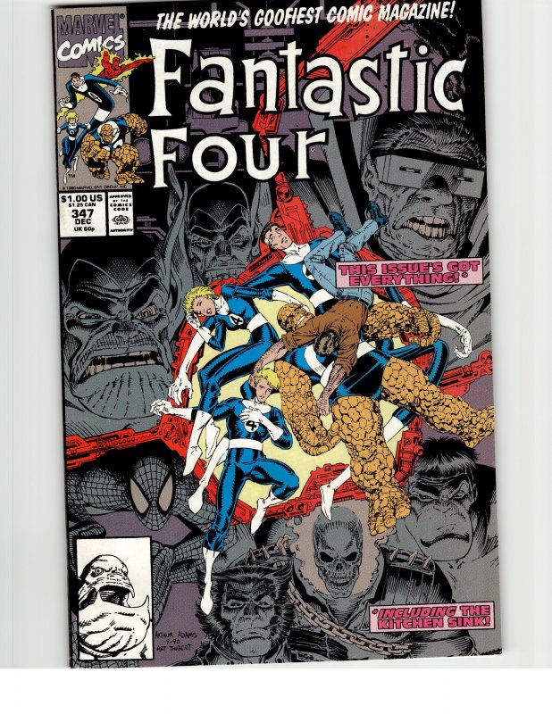 Fantastic Four #347 (1990) Fantastic Four