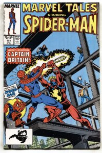 Marvel Tales #201--1987--Spider-Ham begins--Captain Britain--comic book