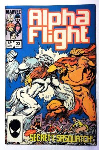 Alpha Flight #23 (1985) Marvel Comics 1st Print Comic Book