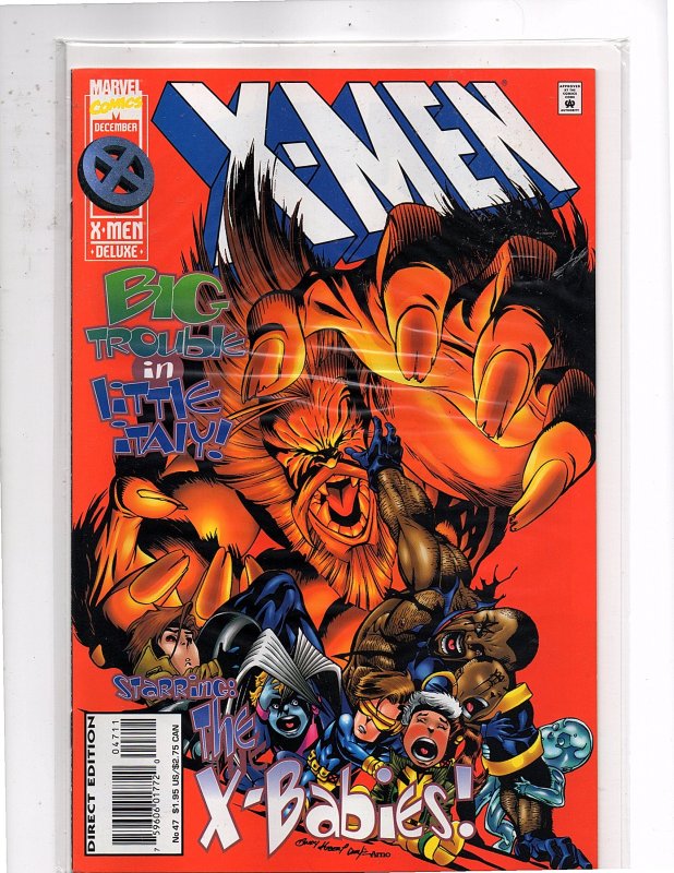 Marvel Comics  X-Men #47 Scott Lobdell Story Andy Kubert Art X-Babies Mojoworld