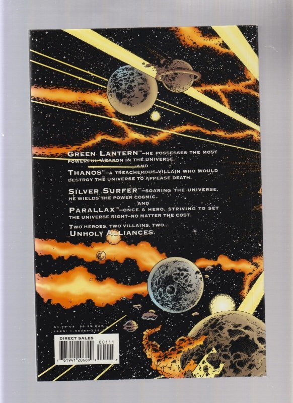 GREEN LANTERN/SILVER SURFER - TRADE PAPERBACK (9.2 OB) 1995