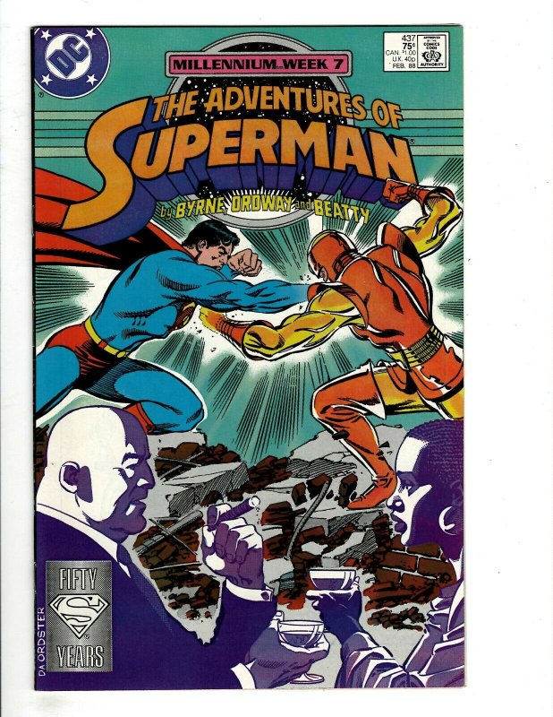 12 Adventures of Superman DC Comics 437 441 442 444 445 446 447 449 450 + HG1