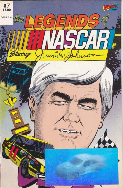 Legends of NASCAR, The #7A FN ; Vortex | Junior Johnson Hologram