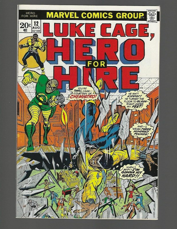 Luke Cage Hero For Hire #12 