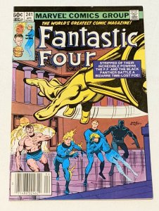 Fantastic Four #241 (Apr 1982, Marvel) F/VF 7.0 Black Panther & Frankie Raye app 