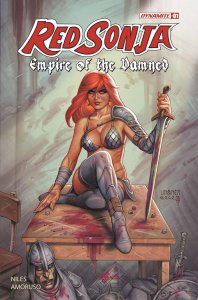 Red Sonja Empire Damned #1 Cvr B Linsner Dynamite Comic Book