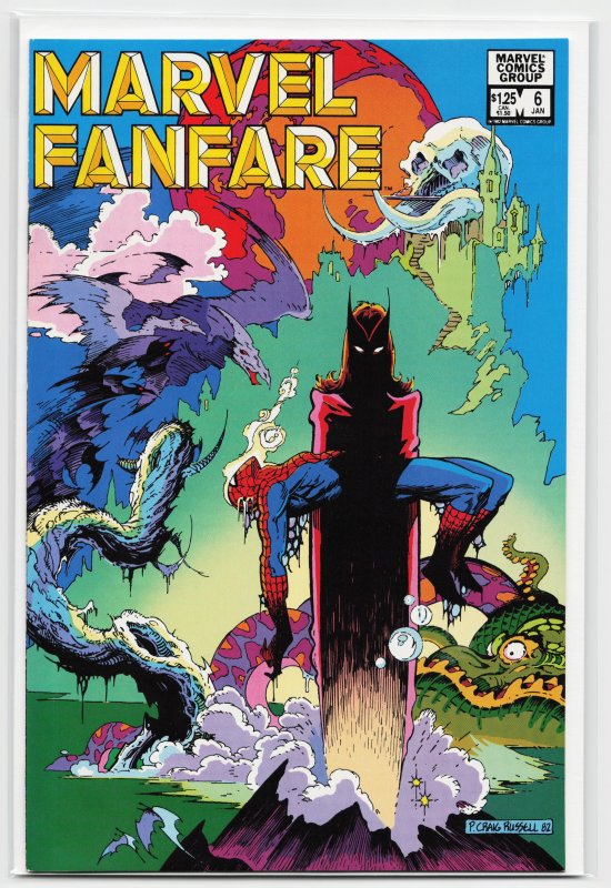 Marvel Fanfare #6 (1983) Scarlet Witch