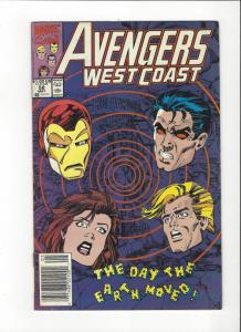 Avengers West Coast #58 NM