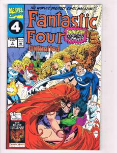 Fantastic Four Unlimited #2 VF/NM Marvel Fox Comics Comic Book Thing DE41 AD18