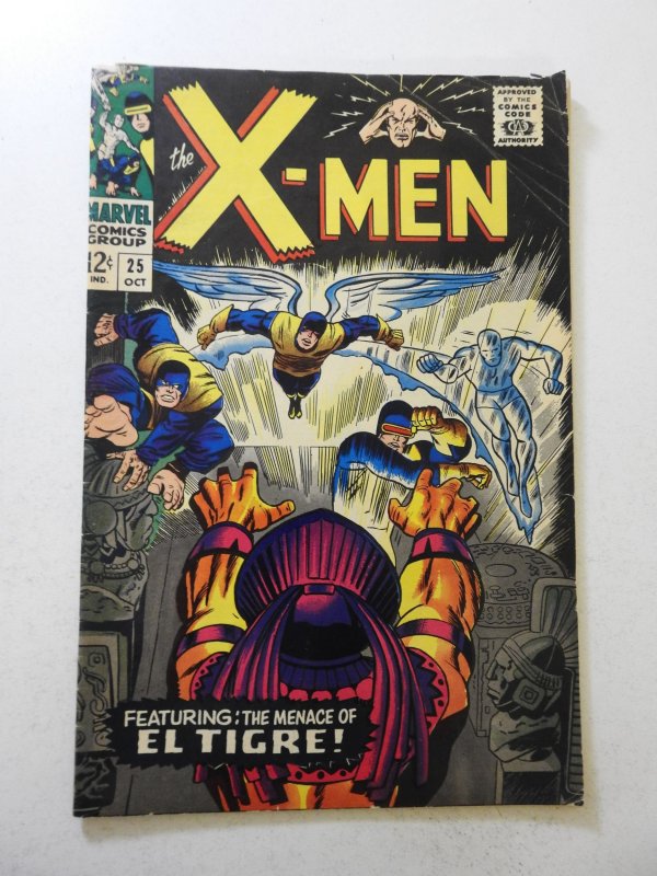 The X-Men #25 (1966) VG Condition moisture stains