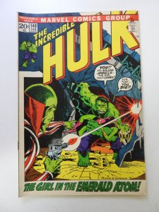 The Incredible Hulk #148 (1972) FN condition
