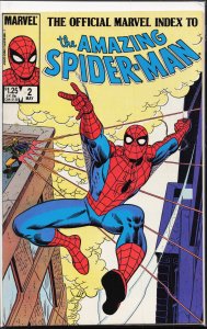 The Official Marvel Index to the Amazing Spider-Man #2 (1985) Spider-Man