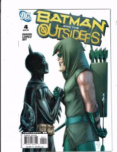 Lot of 5 Batman and the Outsiders DC Comic Books #1 2 3 4 7 KS5