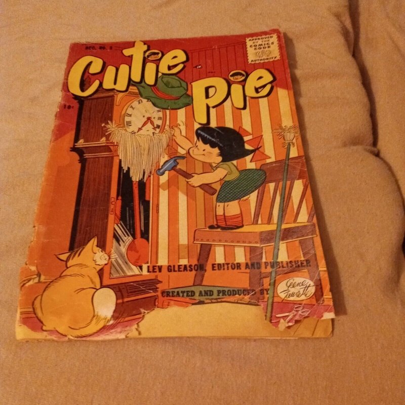 cutie pie #3 junior readers guild 1955 golden age precode cartoon gene fawcette