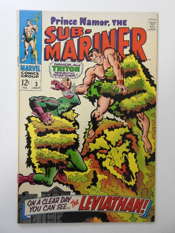 Sub-Mariner #3 (1968) FN+ Condition!