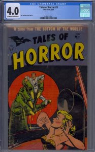 TALES OF HORROR #9 CGC 4.0 JACK SPARLING