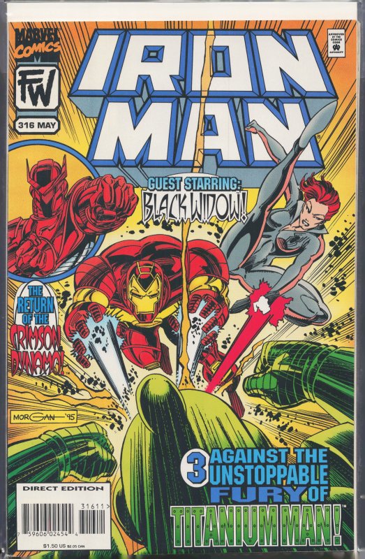 Iron Man #316 (1995) Iron Man