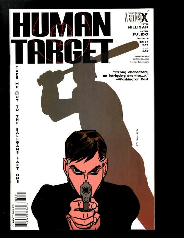 12 Human Target Vertigo Comics # 1 2 3 4 5 6 7 8 9 10 11 12  CE1