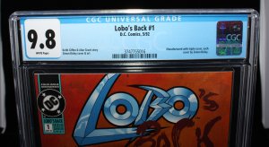 Lobo's Back #1 (CGC 9.8) Simon Bisley Cover & Art - 1992
