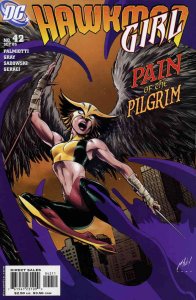Hawkman (4th Series) #42 VF ; DC | Jimmy Palmiotti Justin Gray Hawkgirl