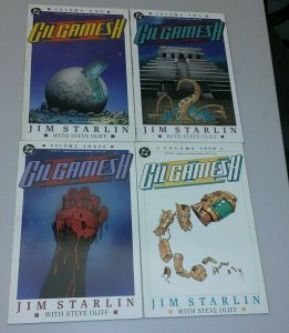 DC Comics Gilgamesh II Volume 1-4 Complete Set 1989 6.0 fine Condition rare lot