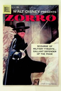 Four Color #882 - Walt Disney Presents Zorro (1957, Dell) - Fine/Very Fine