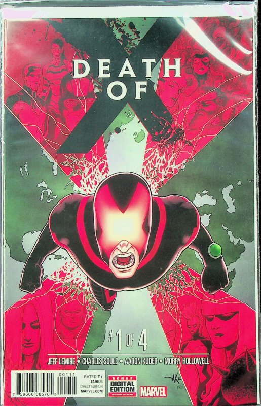 Death of X #1-4 (Oct-Nov 2016, Marvel) - Comic Set of 4 - Near Mint