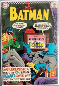 Batman #183 (1966, DC) 2nd Appearance of Poison Ivy. VG/FN