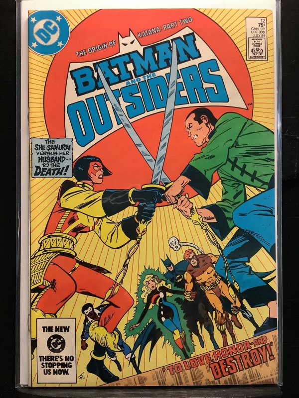 Batman and the Outsiders #12 Direct Edition (1984)