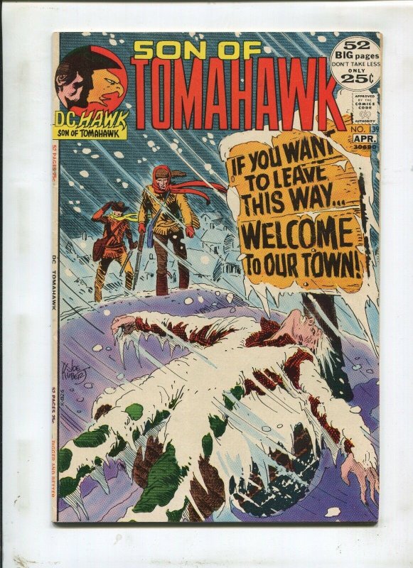 Son Of Tomahawk #139 ~ 52 pg Kubert Art Welcome To Our Town! ~ (Grade 8.5)WH