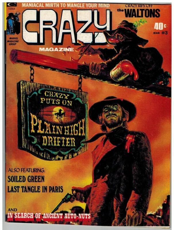 CRAZY (1973 MARVEL) 3 VG-F Mar. 1974