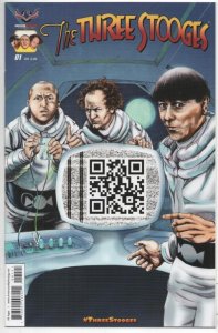 The THREE STOOGES #1, NM-, The Boys are Back, 2016, Moe, Curly, Larry
