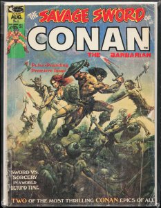 The Savage Sword of Conan #1 (1974) Conan