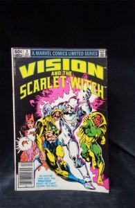 Vision and the Scarlet Witch #2 1982 Marvel Comics Comic Book