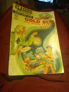 CLASSICS ILLUSTRATED #84 THE GOLD BUG AND OTHER STORIES HRN 85 1ST Print EDITION