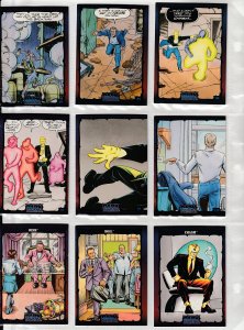 Dark Dominion # 0 Trading Cards  Rare Steve Ditko painted art ! 9  Cards !