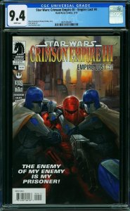 Star Wars: Crimson Empire III - Empire Lost #4 (2012) CGC 9.4 NM