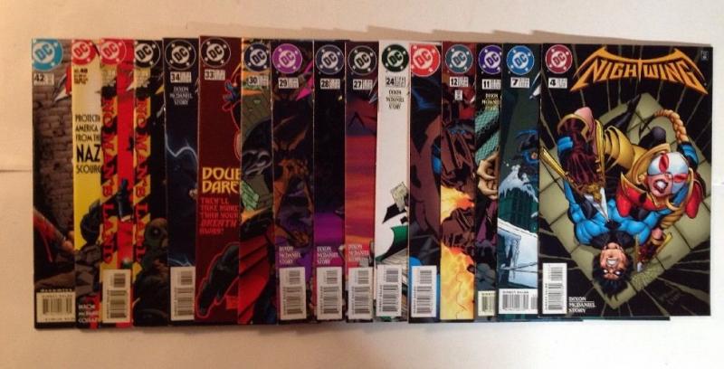 NightWing 4 7 11 12 15 24 27-30 33-35 38 40 Near Mint Lot Set Run