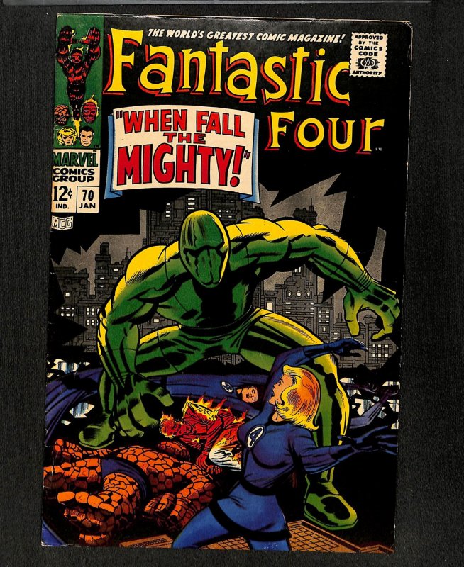 Fantastic Four #70 Jack Kirby Art!