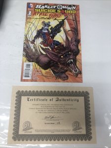 Harley Quinn And The Suicide Squad (2016) # 1 (VF/NM) Signed Scott Williams •COA