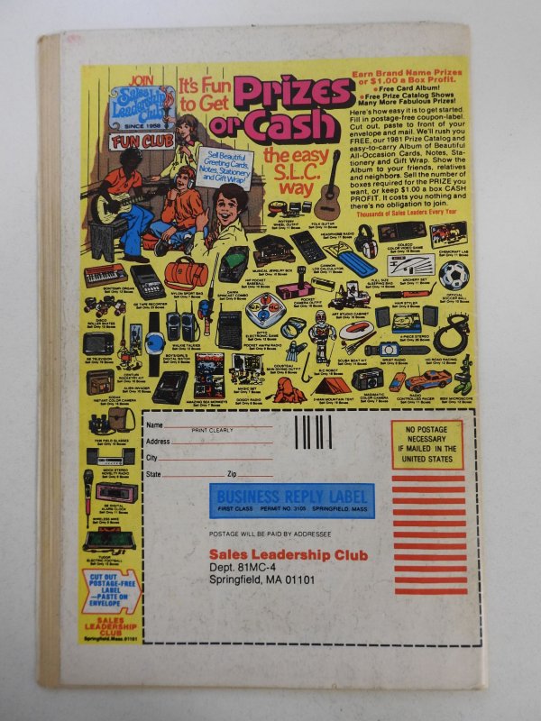 The Uncanny X-Men #147 (1981) Solid VG Condition!