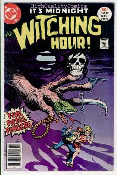 WITCHING HOUR #69, VG+, Curse, Death, Witch,Bronze,1969, more Horror in store