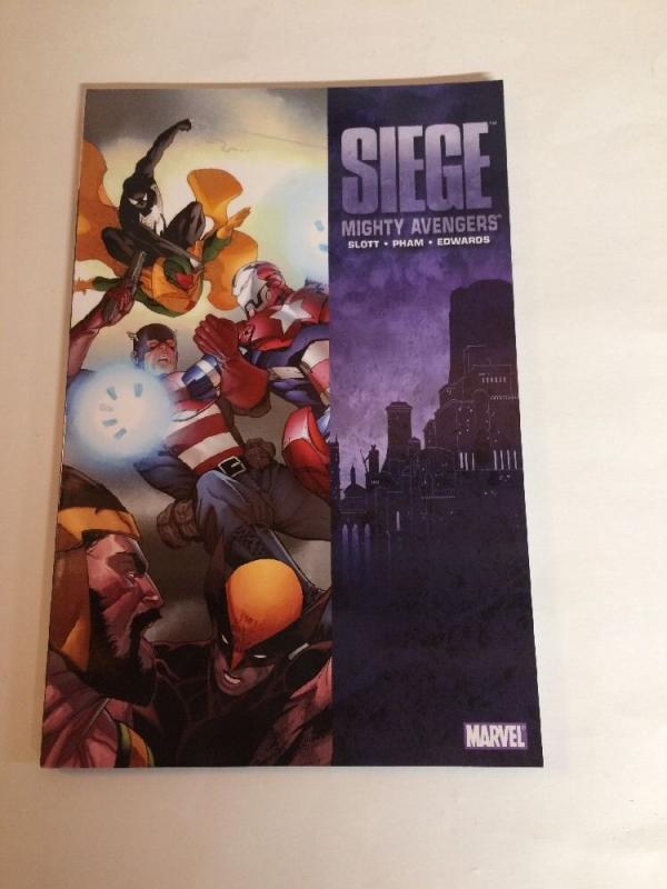 Siege Mighty Avengers TPB Collects 32-36 Nm Hank Pym USAgent Vision Hercules