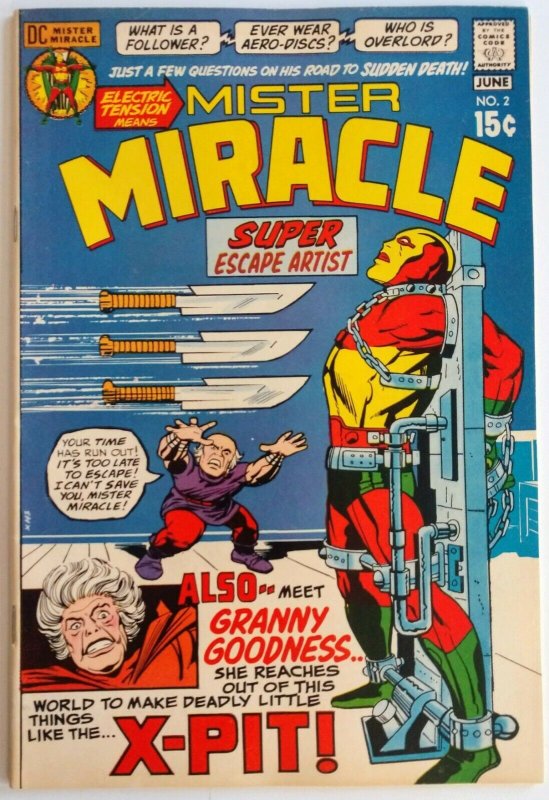 Mister Miracle #2, 1st appearance of Granny Goodness