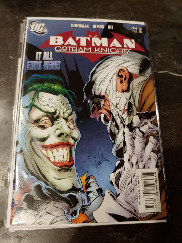 ​BATMAN GOTHAM KNIGHTS #74 JOKER VS. HUSH NM