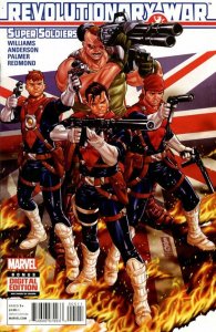 Revolutionary War Supersoldiers #1 Comic Book 2014 UK - Marvel