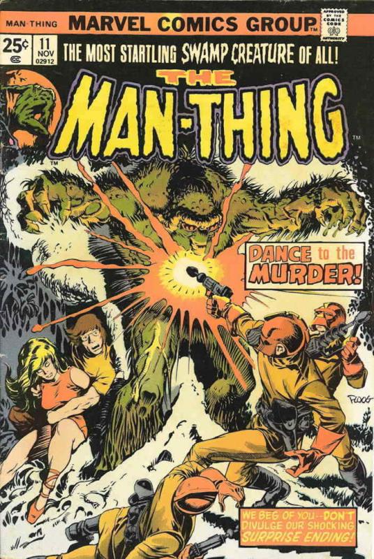Man-Thing (1st Series) #11 FN; Marvel | save on shipping - details inside