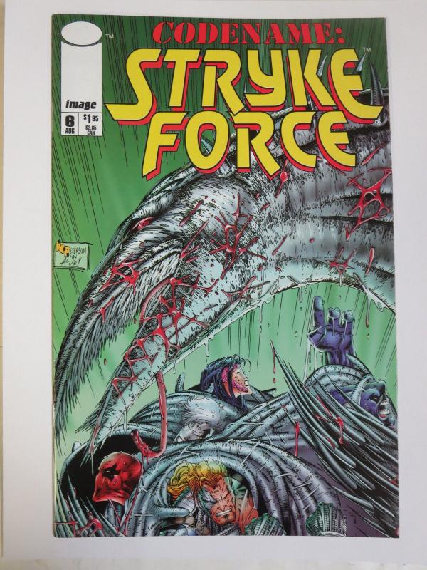 Codename: Stryke Force #6 (Image 1994) Signed by David Finch 1st Published Work