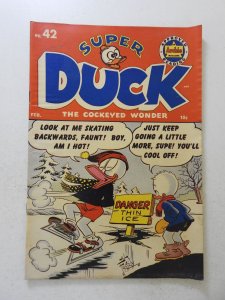 Super Duck Comics #42 (1952) FN- Condition! moisture stain