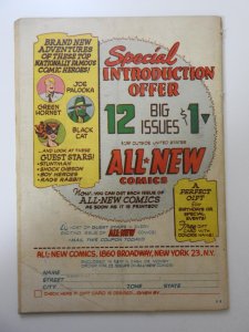 All New Comics #13 VG- Condition! tape on spine, tape interior front cover